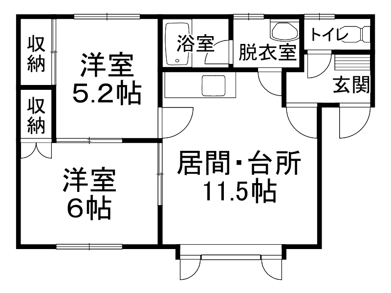 不動産賃貸 間取り