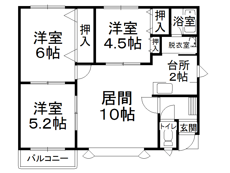 不動産賃貸 間取り