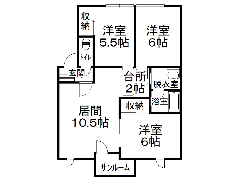 不動産賃貸 間取り