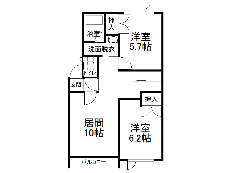 不動産賃貸 間取り