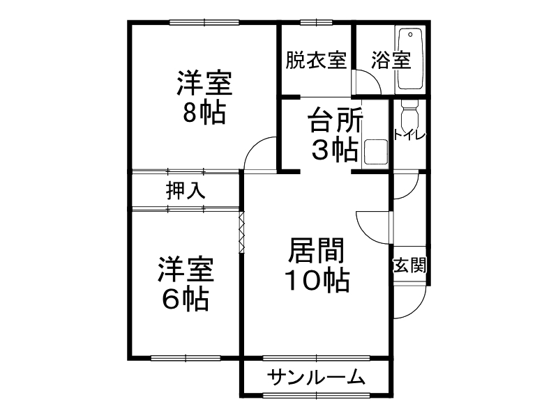 不動産賃貸 間取り