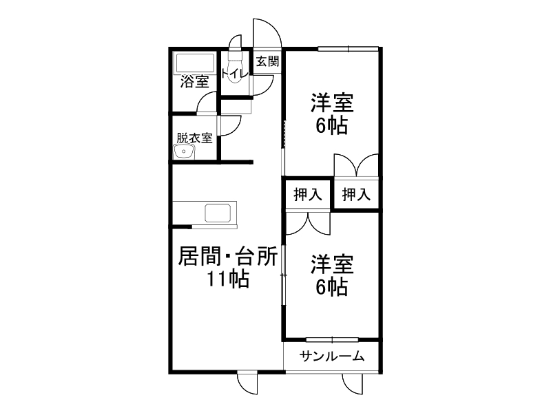 不動産賃貸 間取り