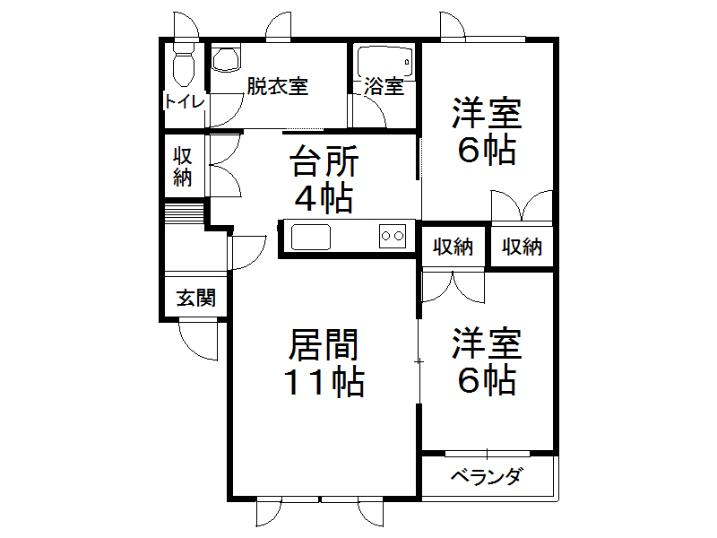 不動産賃貸 間取り