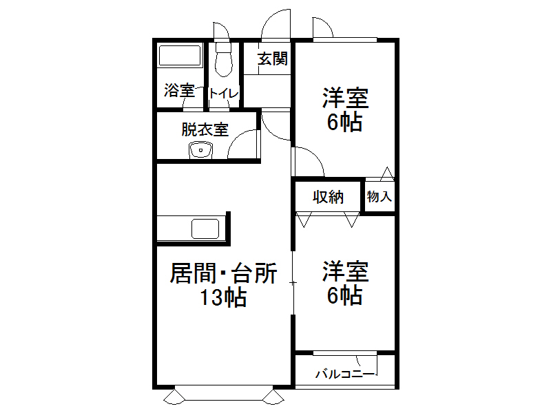 不動産賃貸 間取り