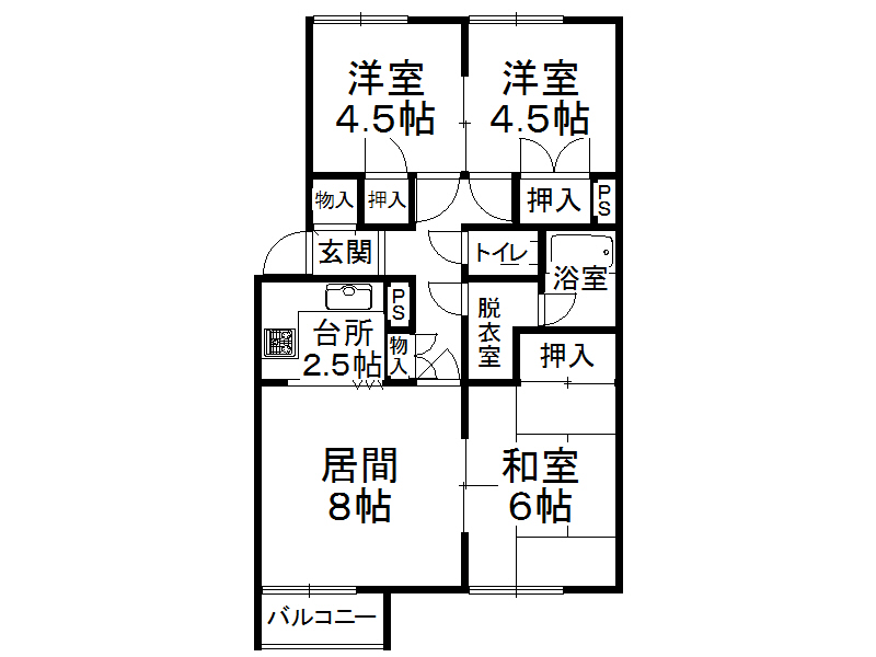 不動産賃貸 間取り