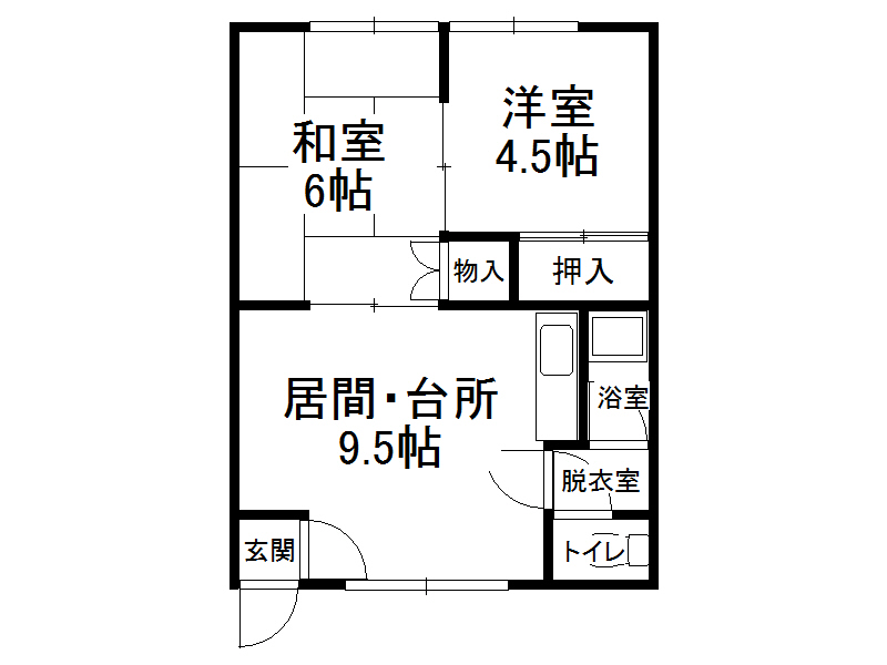 不動産賃貸 間取り