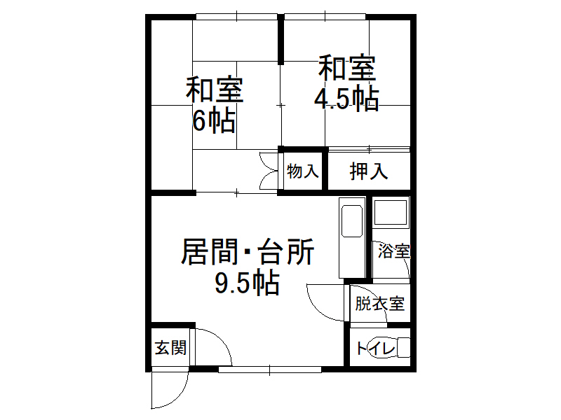 不動産賃貸 間取り