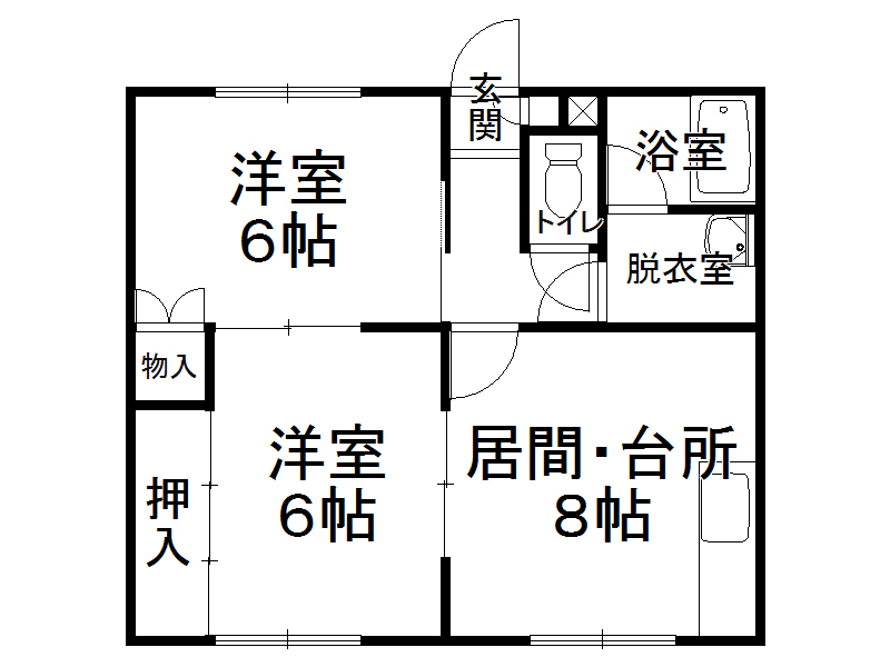 不動産賃貸 間取り