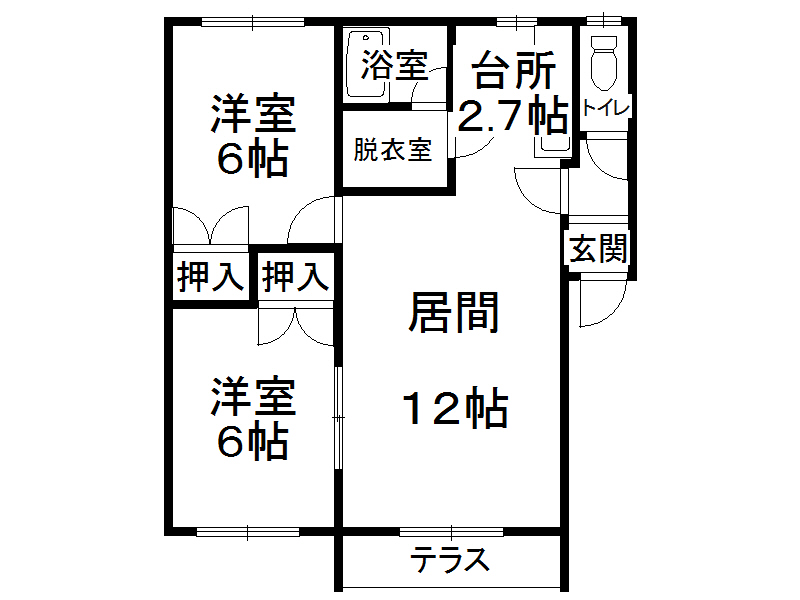 不動産賃貸 間取り