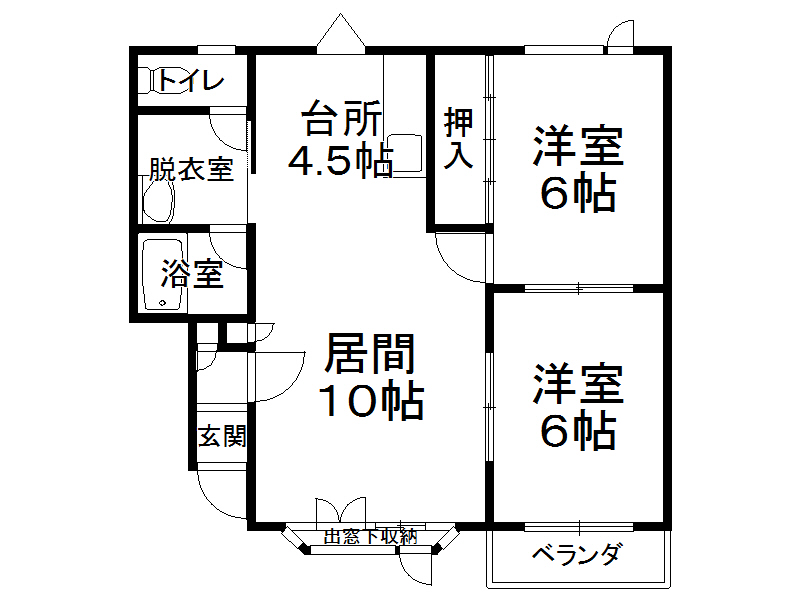 不動産賃貸 間取り
