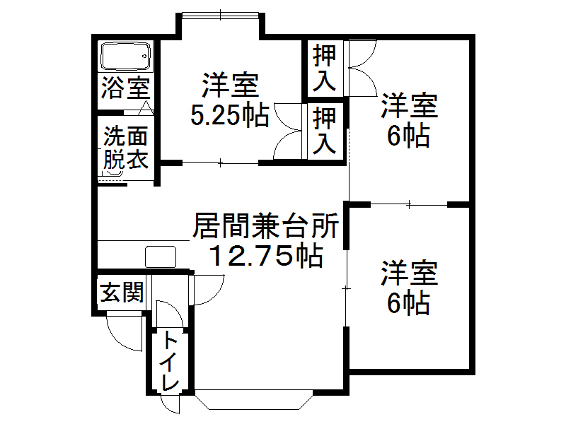 不動産賃貸 間取り