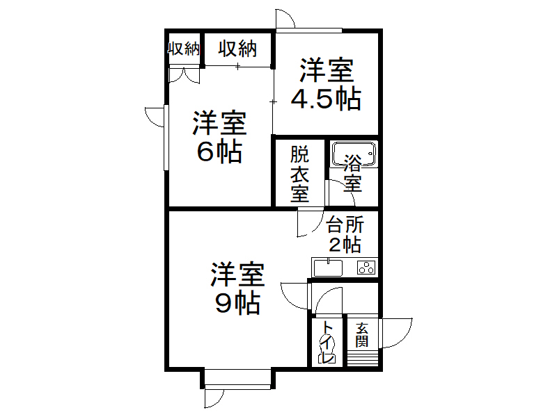 不動産賃貸 間取り
