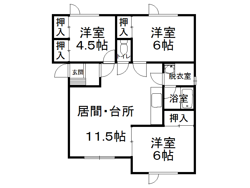 不動産賃貸 間取り
