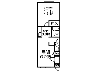 不動産賃貸 間取り
