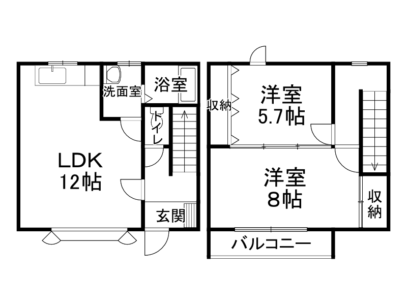 不動産賃貸 間取り