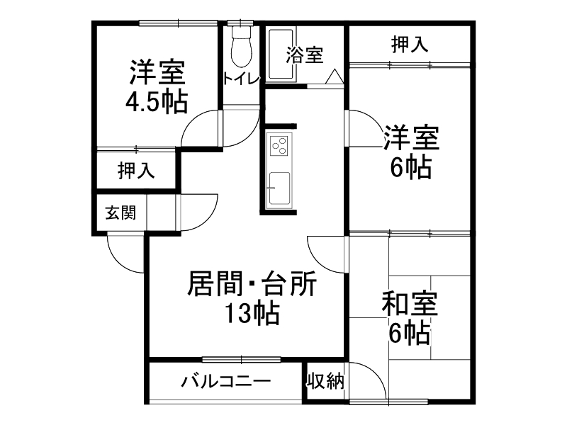 不動産賃貸 間取り