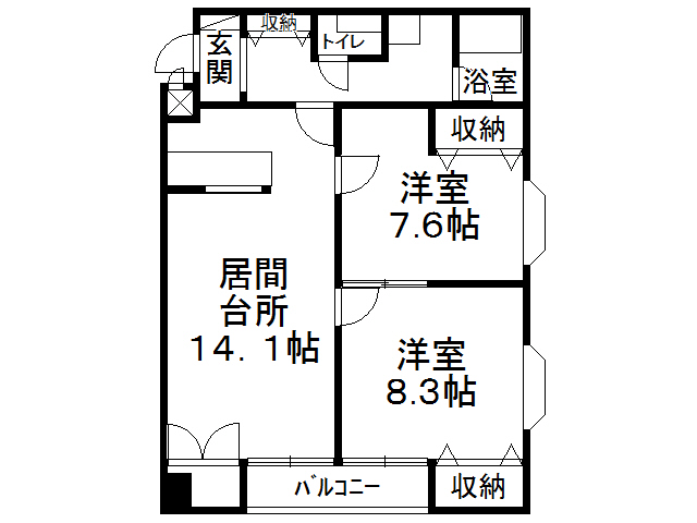 不動産賃貸 間取り