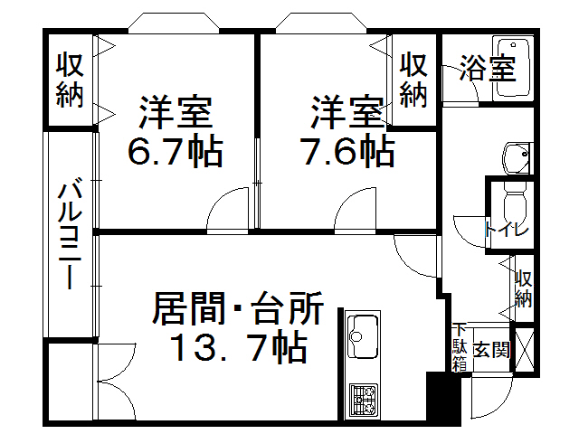 不動産賃貸 間取り