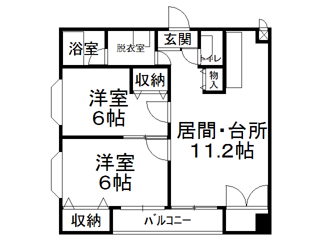不動産賃貸 間取り