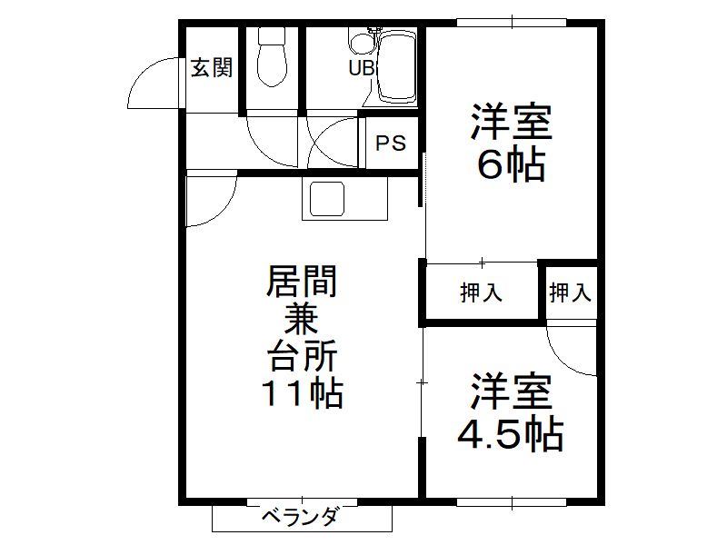 不動産賃貸 間取り