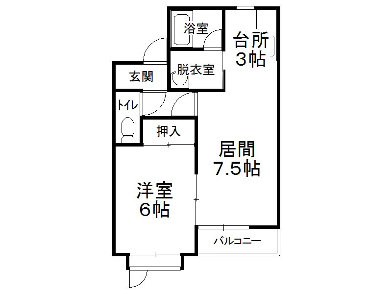 不動産賃貸 間取り