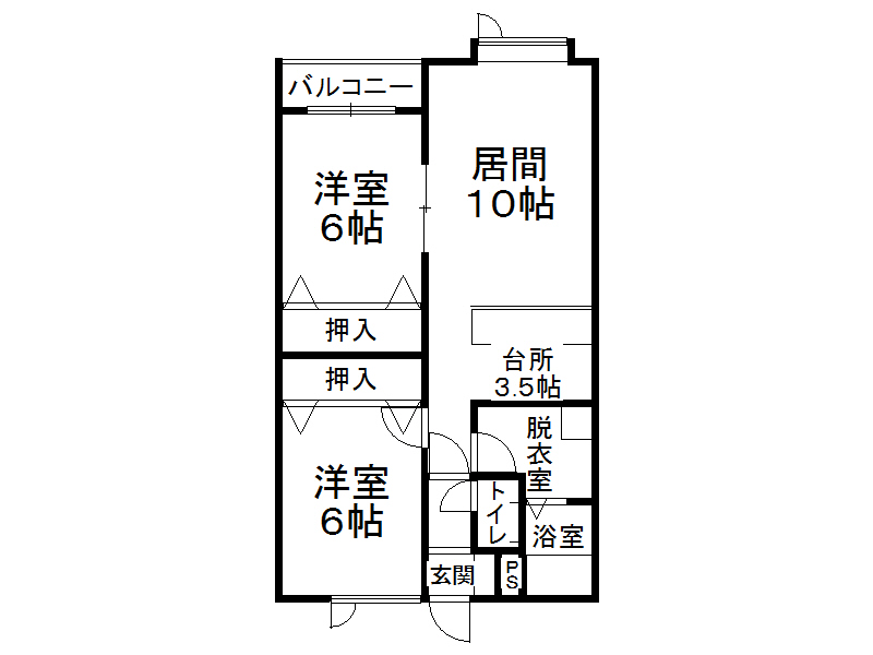 不動産賃貸 間取り