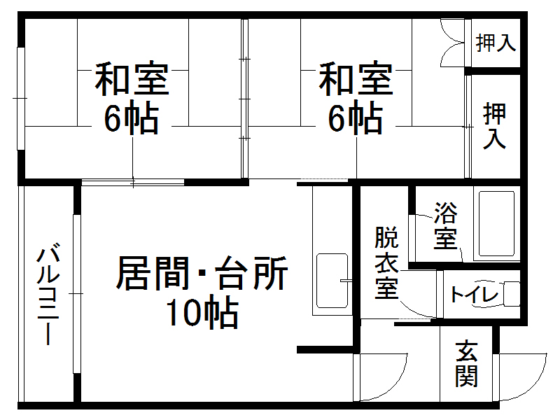 不動産賃貸 間取り