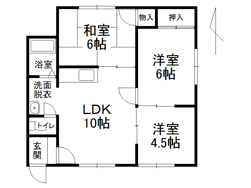 不動産賃貸 間取り