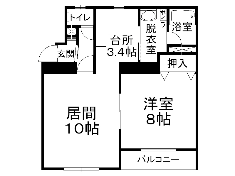 不動産賃貸 間取り
