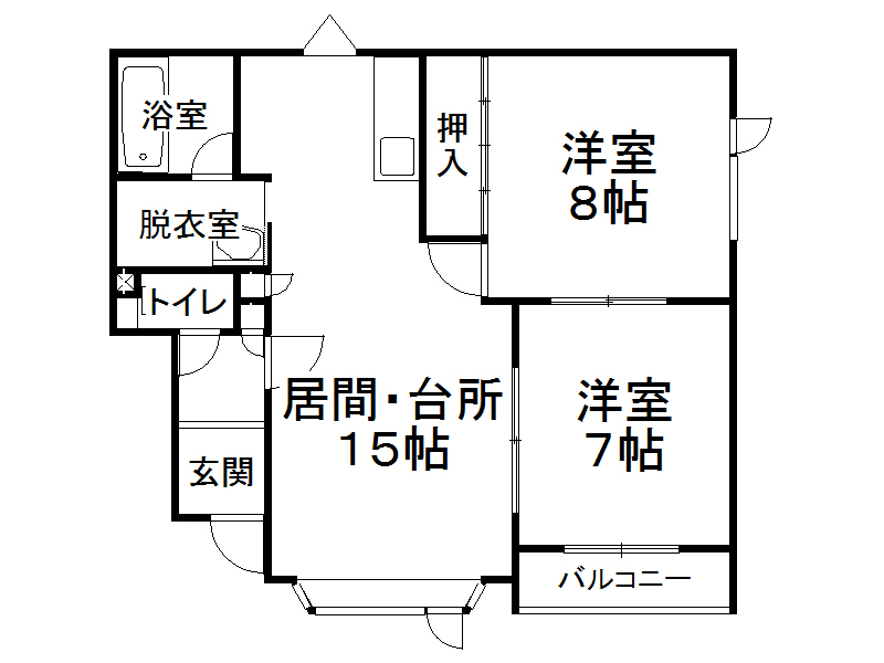 不動産賃貸 間取り