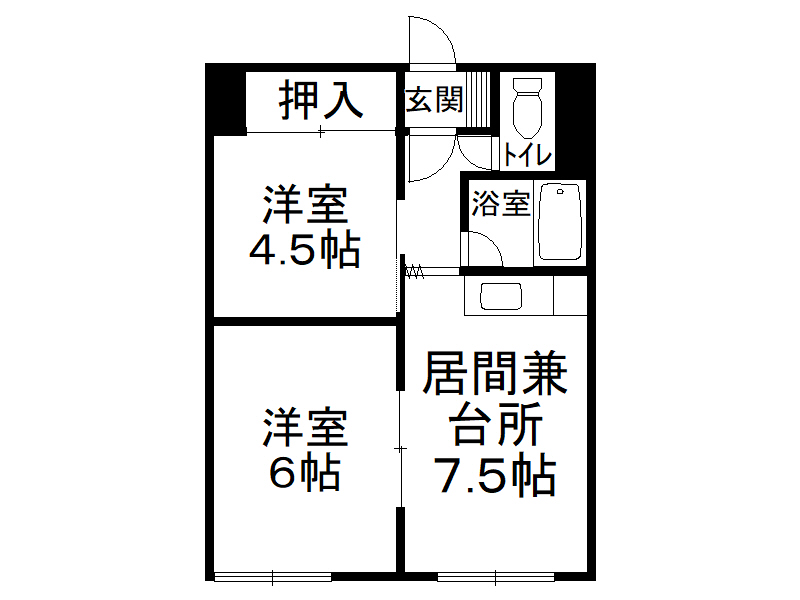 不動産賃貸 間取り