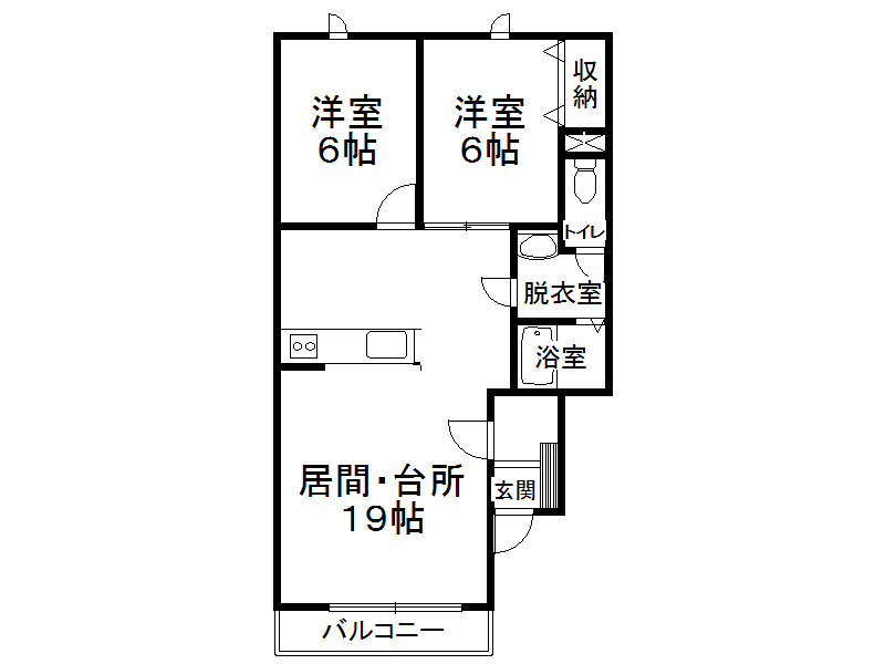 不動産賃貸 間取り