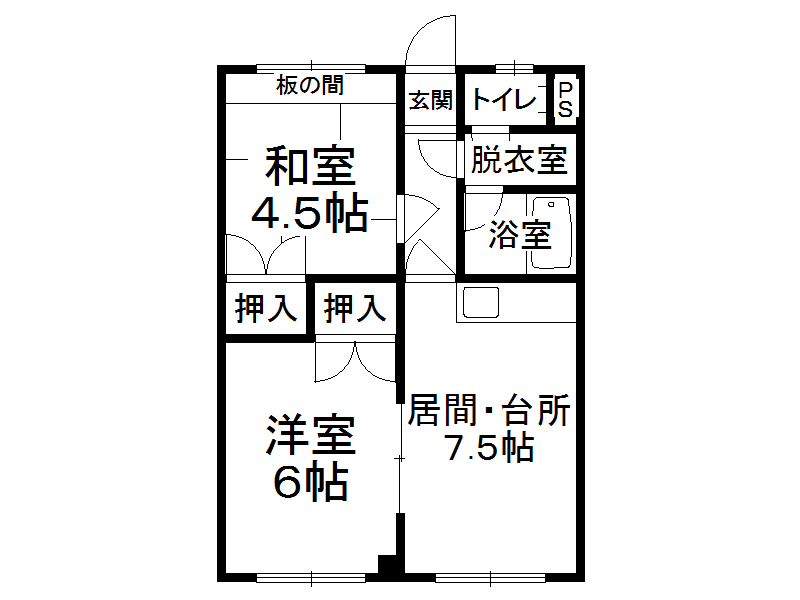 不動産賃貸 間取り