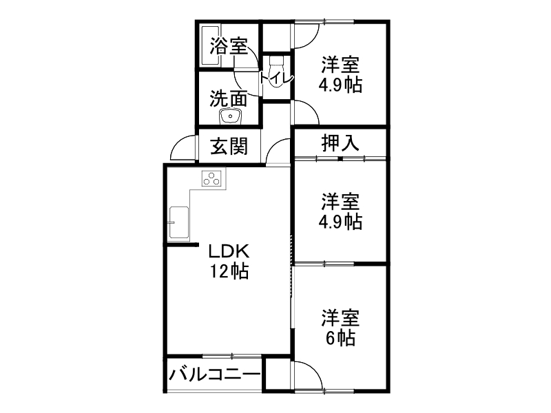不動産賃貸 間取り