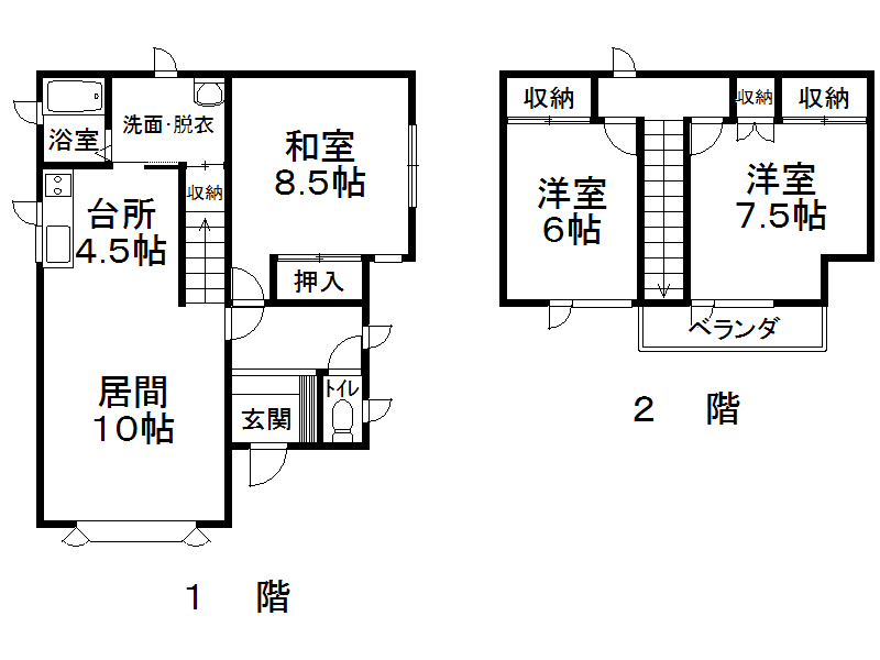 不動産賃貸 間取り