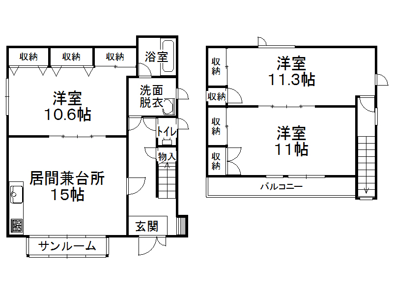 不動産賃貸 間取り
