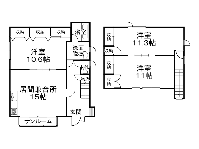 不動産賃貸 間取り