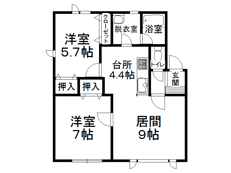 不動産賃貸 間取り