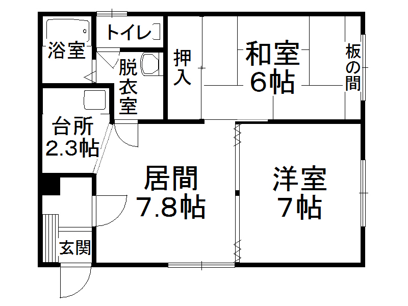 不動産賃貸 間取り
