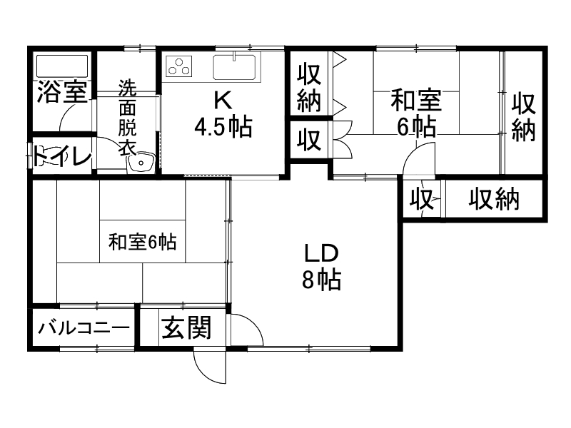 不動産賃貸 間取り