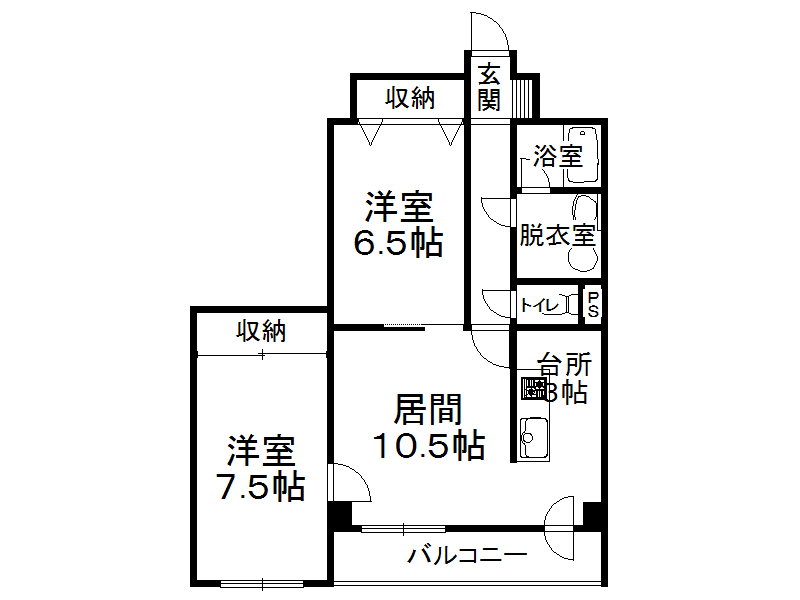 不動産賃貸 間取り