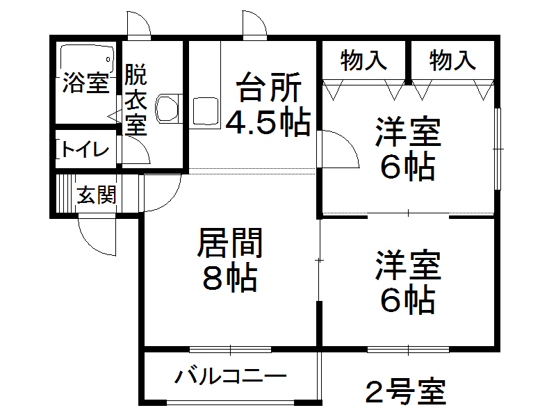 不動産賃貸 間取り