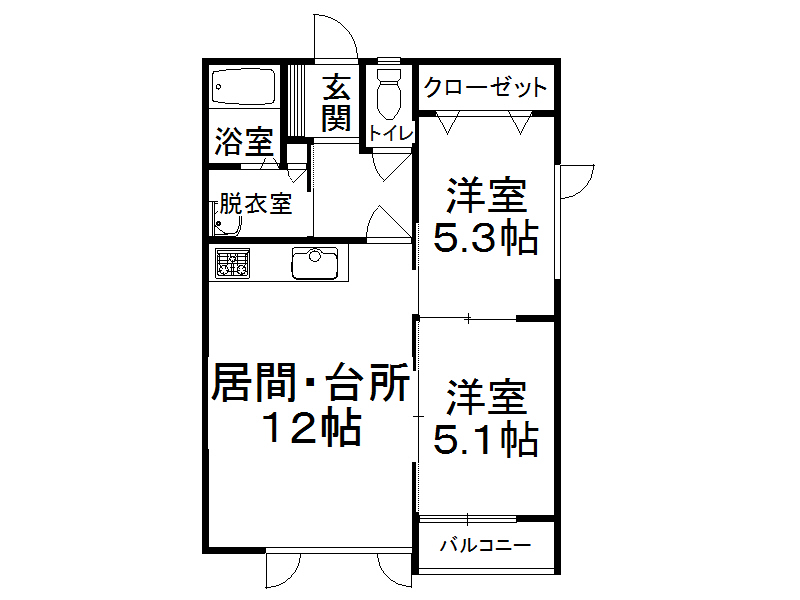 不動産賃貸 間取り