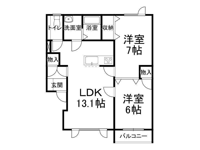 不動産賃貸 間取り
