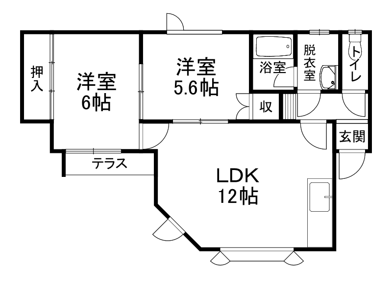 不動産賃貸 間取り