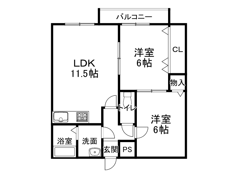 不動産賃貸 間取り
