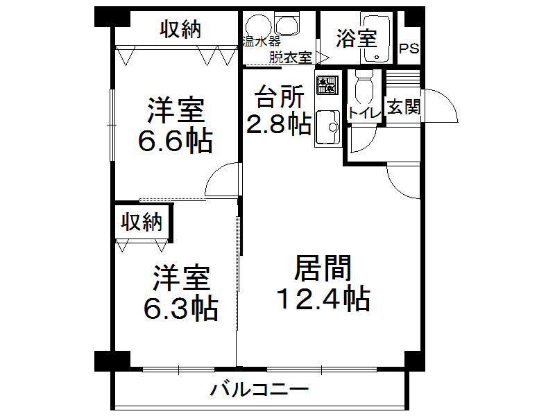 不動産賃貸 間取り