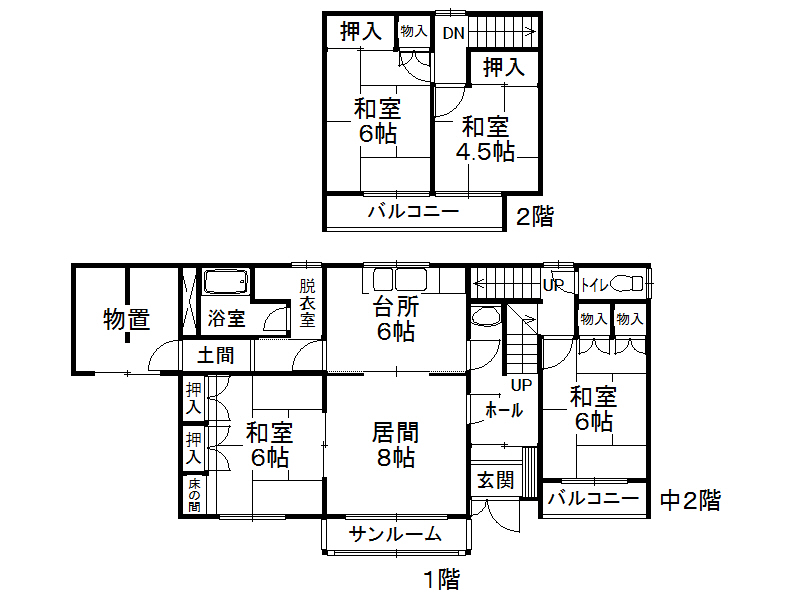不動産賃貸 間取り