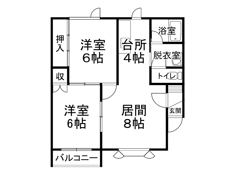 不動産賃貸 間取り