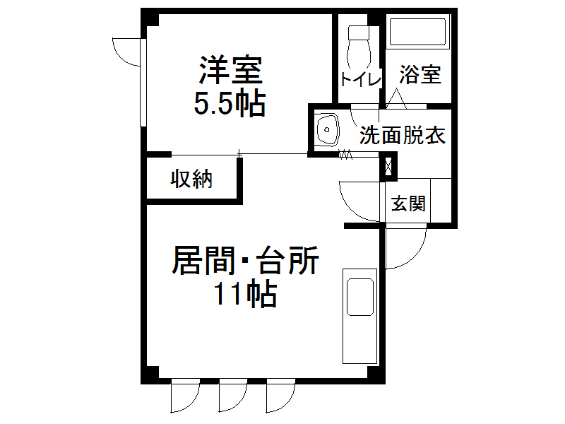 不動産賃貸 間取り